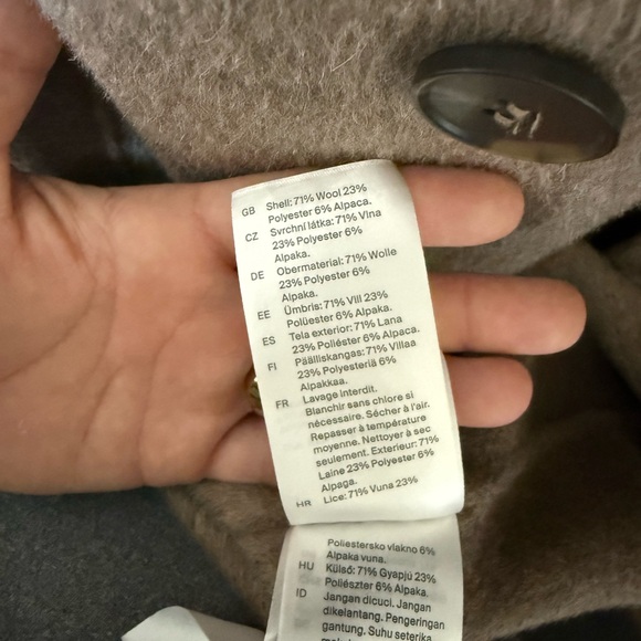 Cos Double Faced Wool Coat - Picture 9 of 10